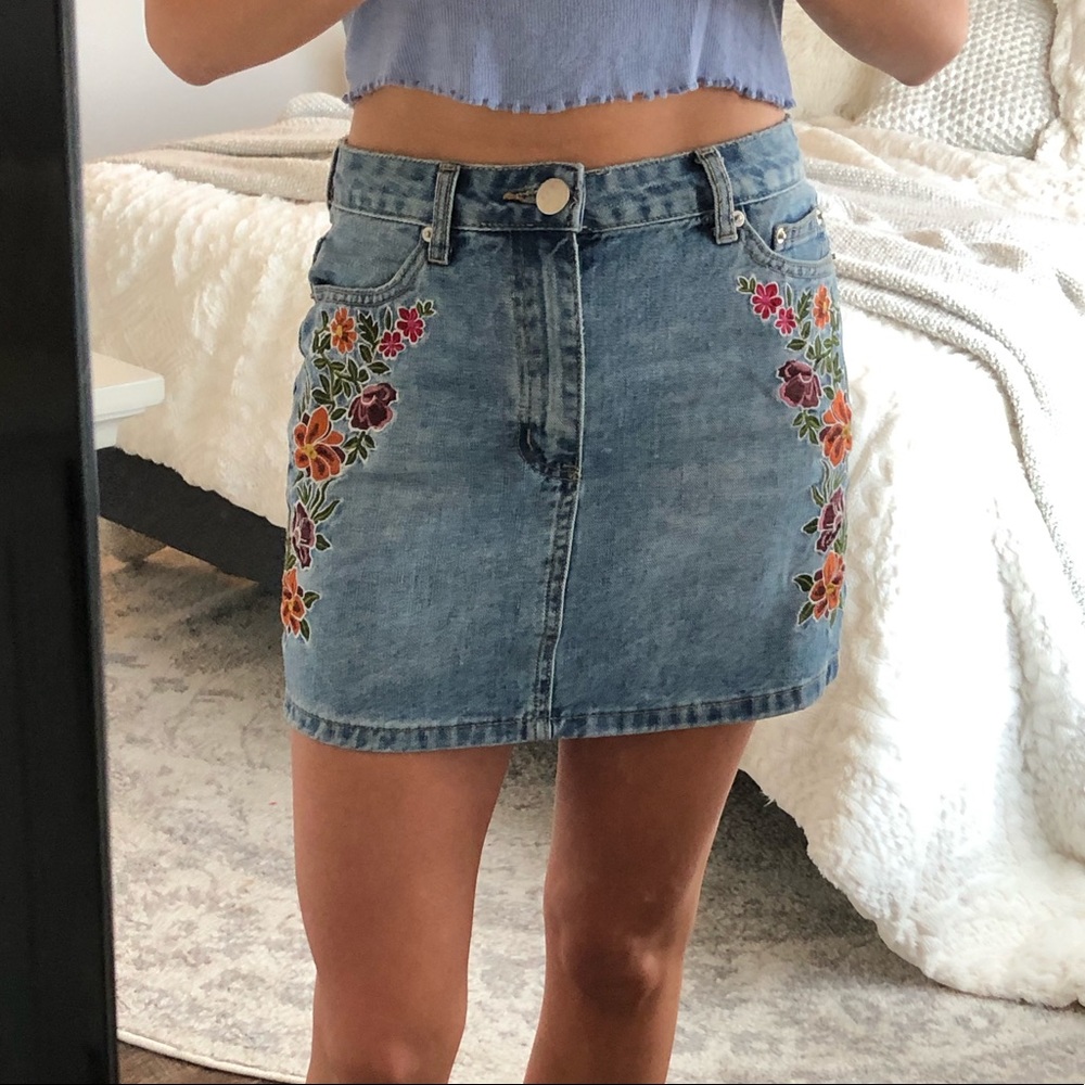 Jean skirt